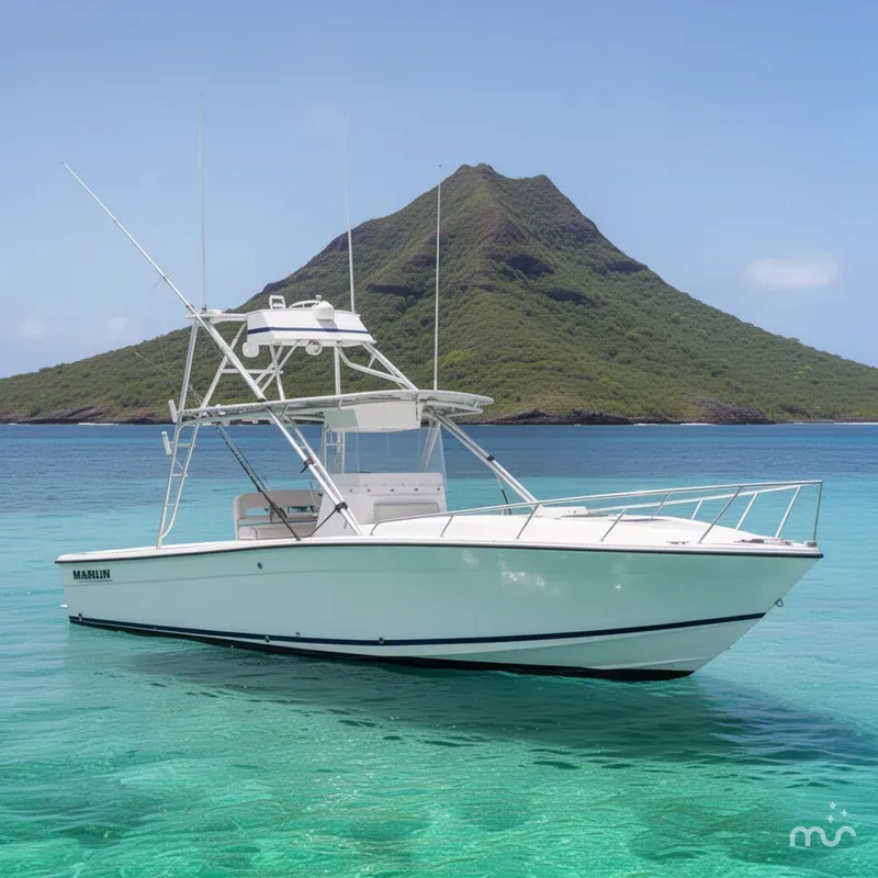 Slide: The Image of Marlin 35 CC Sportfish w/Cuddy 1993 - 2