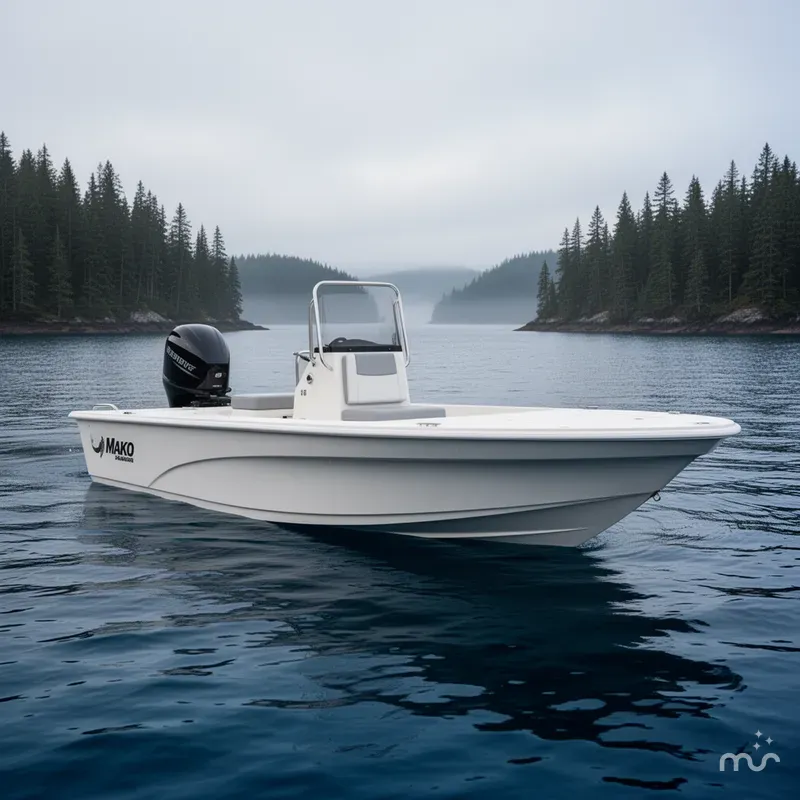 Slide: The Image of Mako 18 Pro Skiff 2026 - 2