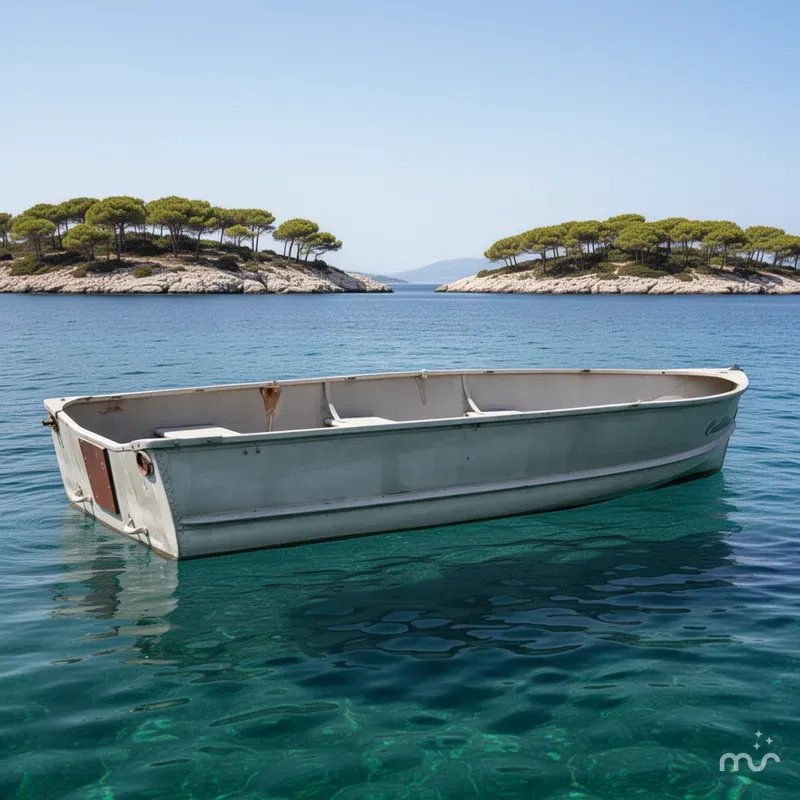 Slide: The Image of Cadillac Boats Wolverine 1956 - 2