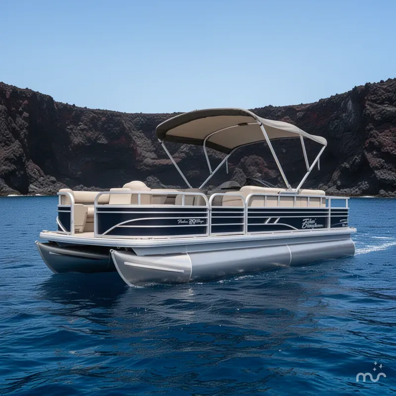 The Image of Sun Tracker Fishin' Barge 20 DLX 2023 - 0