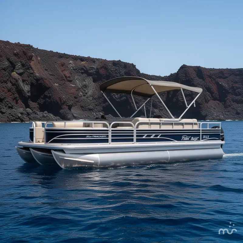 Slide: The Image of Sun Tracker Fishin' Barge 20 DLX 2023 - 2