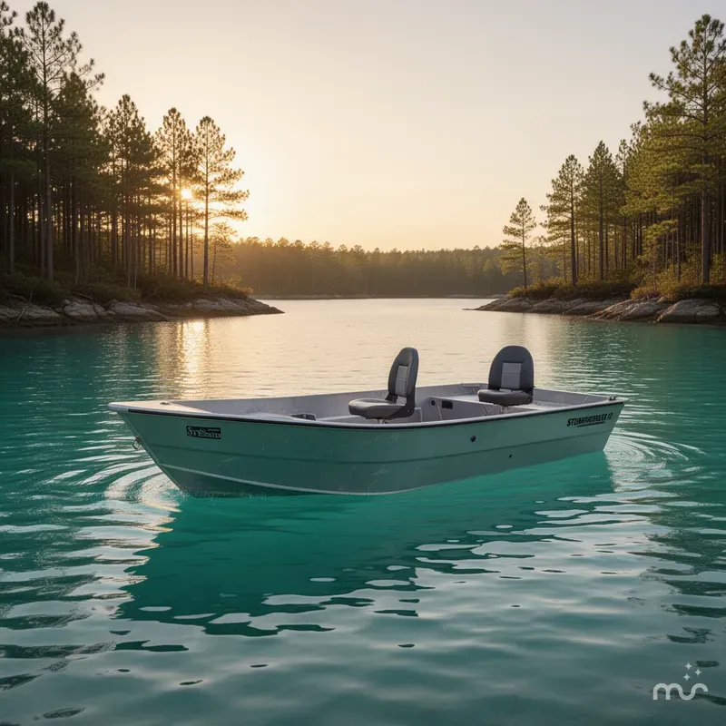 Slide: The Image of Salty Boats STUMPNOCKER 175 SKIFF TILLER 2025 - 2