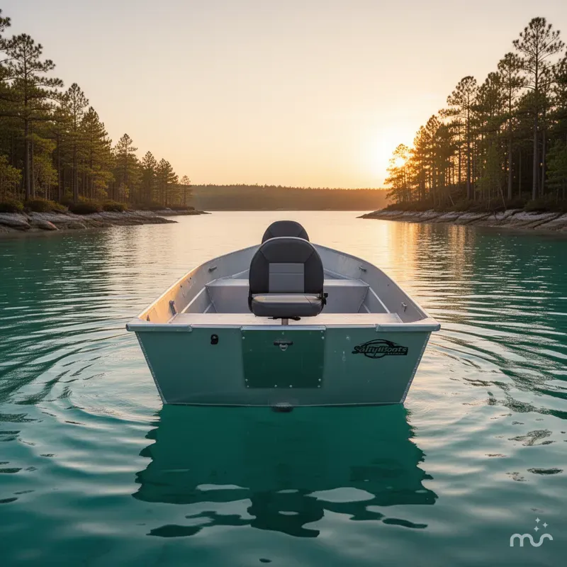 Slide: The Image of Salty Boats STUMPNOCKER 175 SKIFF TILLER 2025 - 3