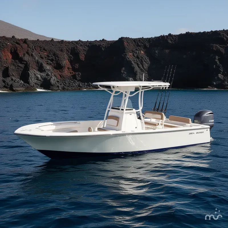 Slide: The Image of Sea Born LX24 Center Console 2026 - 2