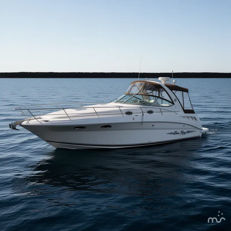 Slide: The Image of Sea Ray 340 Sundancer 2002 - 0