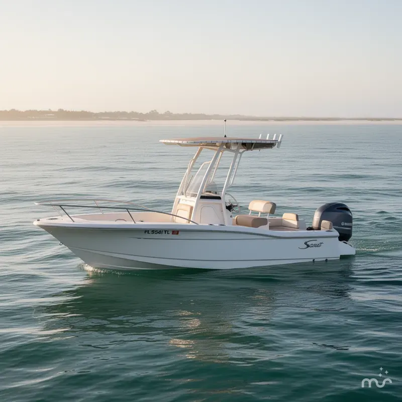 Slide: The Image of Scout 195 Sportfish 2023 - 2