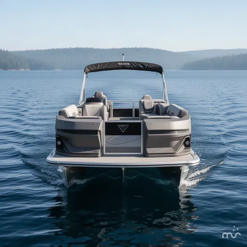 Slide: The Image of Tahoe Geofish 2385 Rear Fish & Honda 4-Stroke EFI 2026 - 1