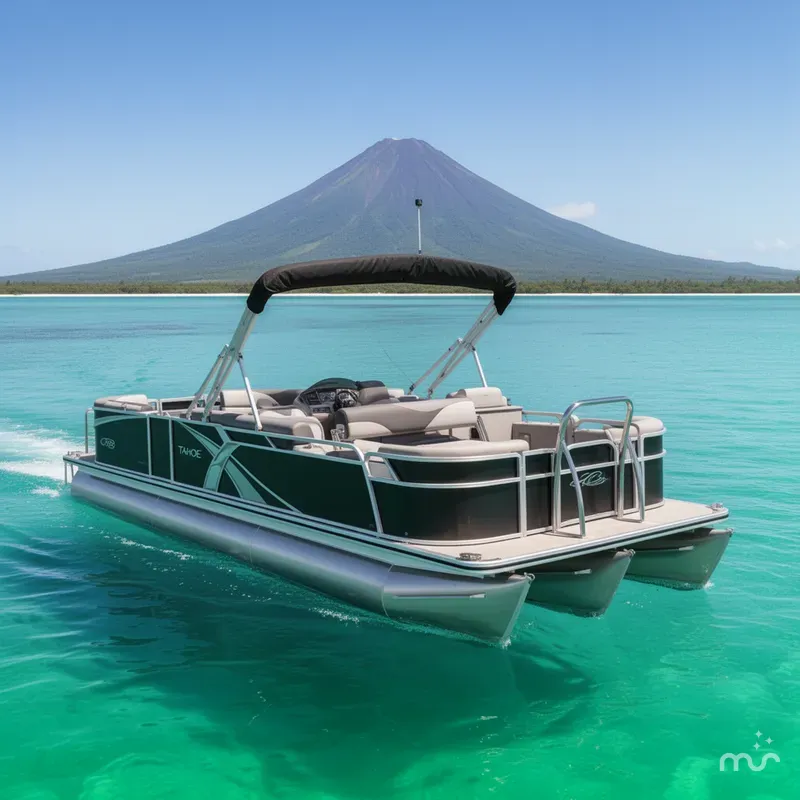 The Image of Tahoe LTZ CRB 2385 Cruise Rear Bench Pontoon 2026 - 0