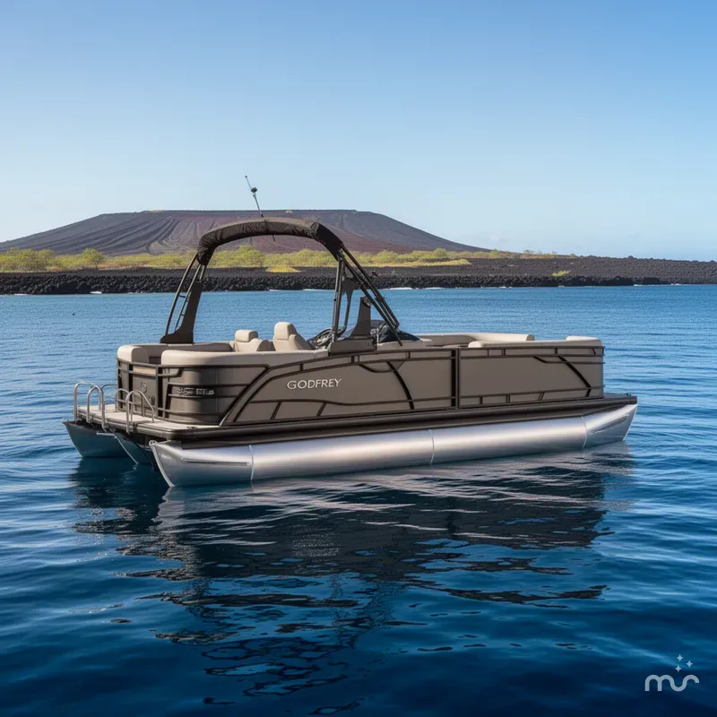 The Image of Godfrey Monaco 25' Ultra Lounge Tritoon - 255 ULC 2027 - 0