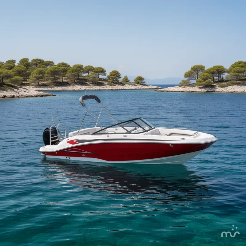 Slide: The Image of Hurricane SunDeck Sport 205 OB 2025 - 2