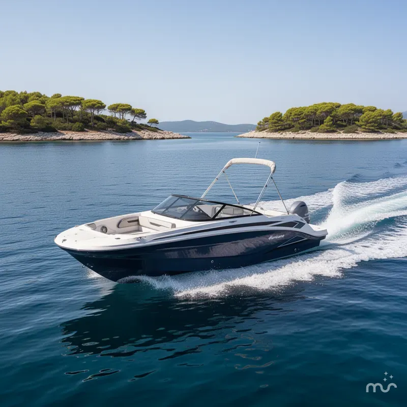Slide: The Image of Hurricane SunDeck Sport 205 OB 2025 - 4