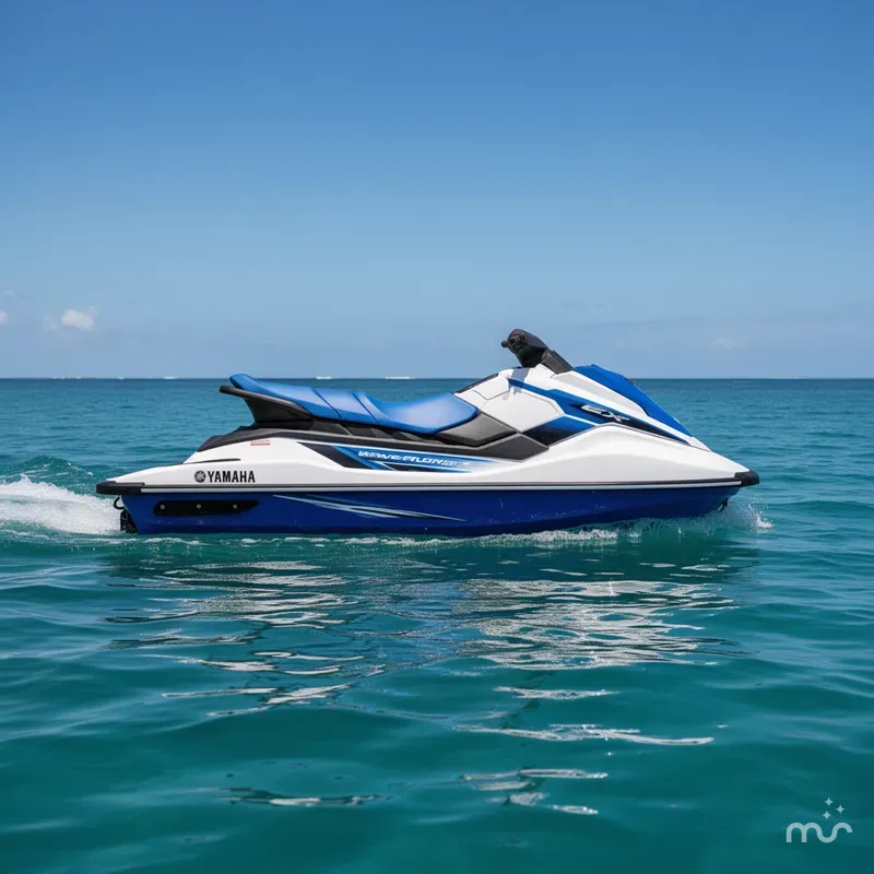 Slide: The Image of Yamaha EX-WHITE/AZURE BLUE 2021 - 2
