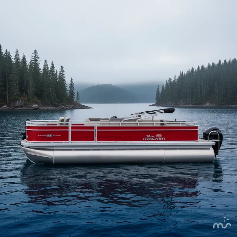 Slide: The Image of Sun Tracker Fishin' Barge 22 XP3 2026 - 2
