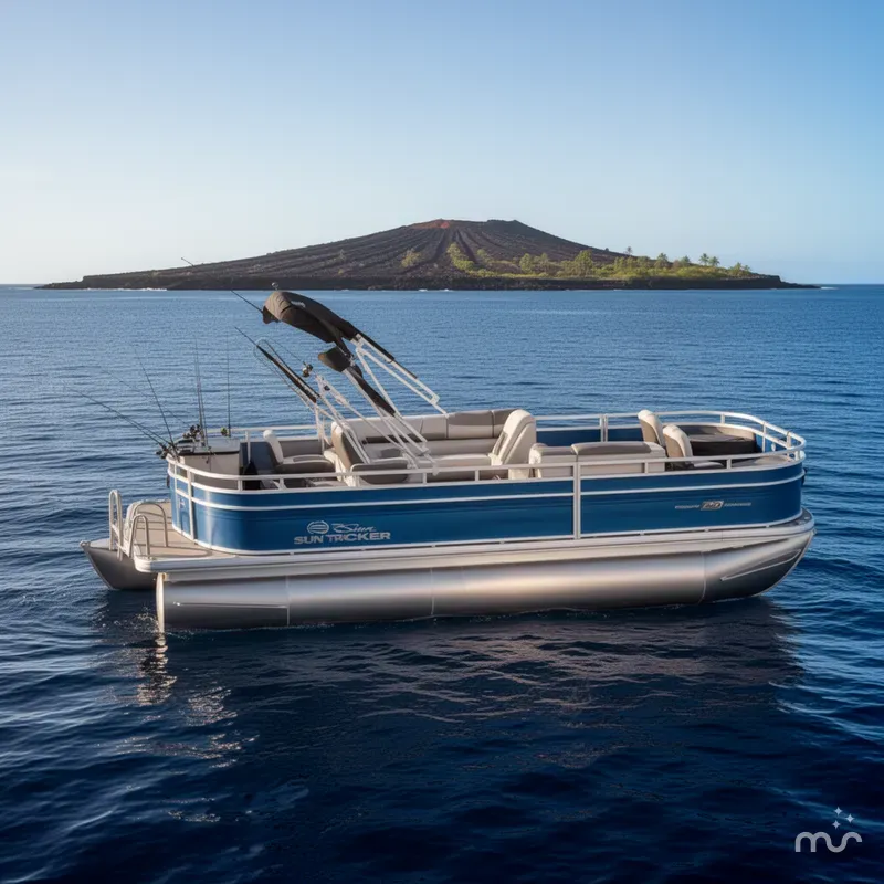 The Image of Sun Tracker Fishin' Barge 20 DLX 2026 - 0