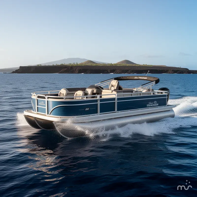 Slide: The Image of Sun Tracker Fishin' Barge 20 DLX 2026 - 4