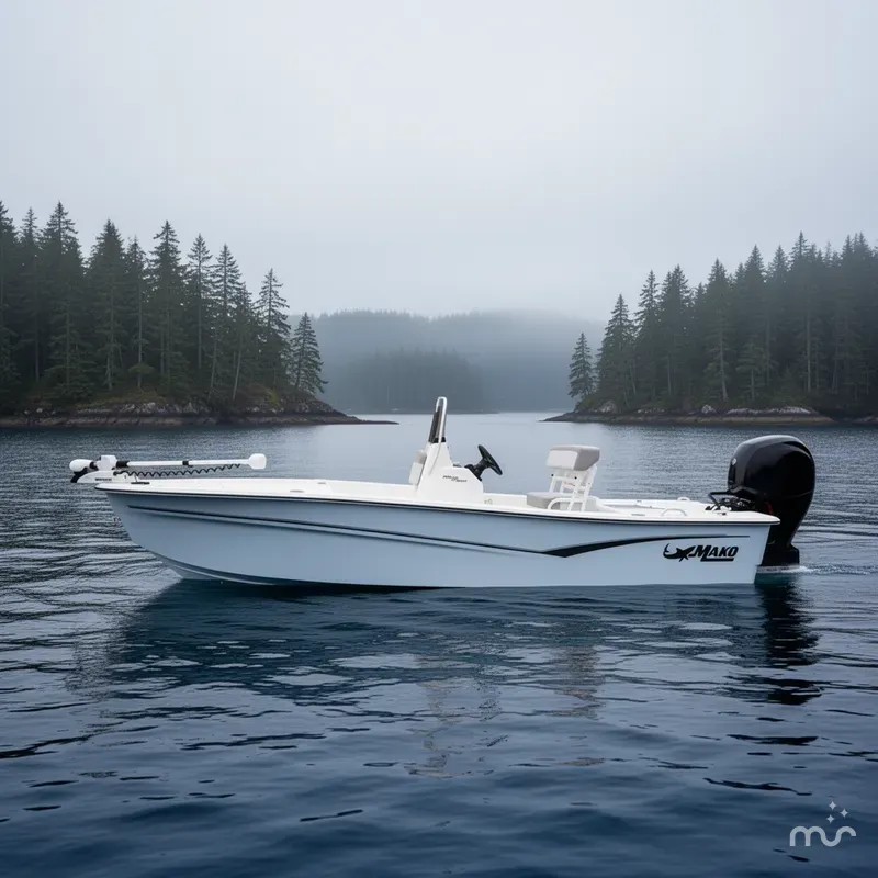 Slide: The Image of Mako Pro Skiff 19 CC 2026 - 2