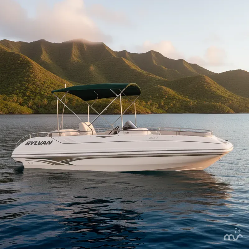 The Image of Sylvan 2030 Deck Boat 2002 - 0