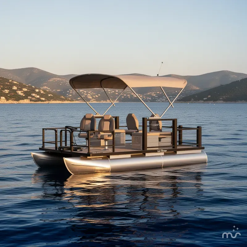 Slide: The Image of Lake Lounger 13' Four-Corner 2024 - 2