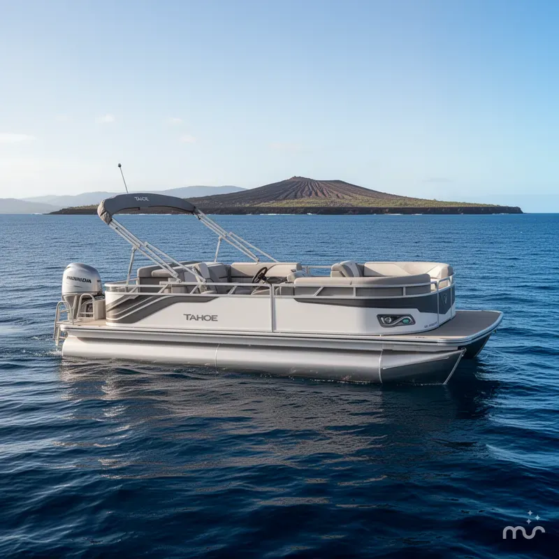 Slide: The Image of Tahoe Sport Rear Fish 19 FT 2025 - 2
