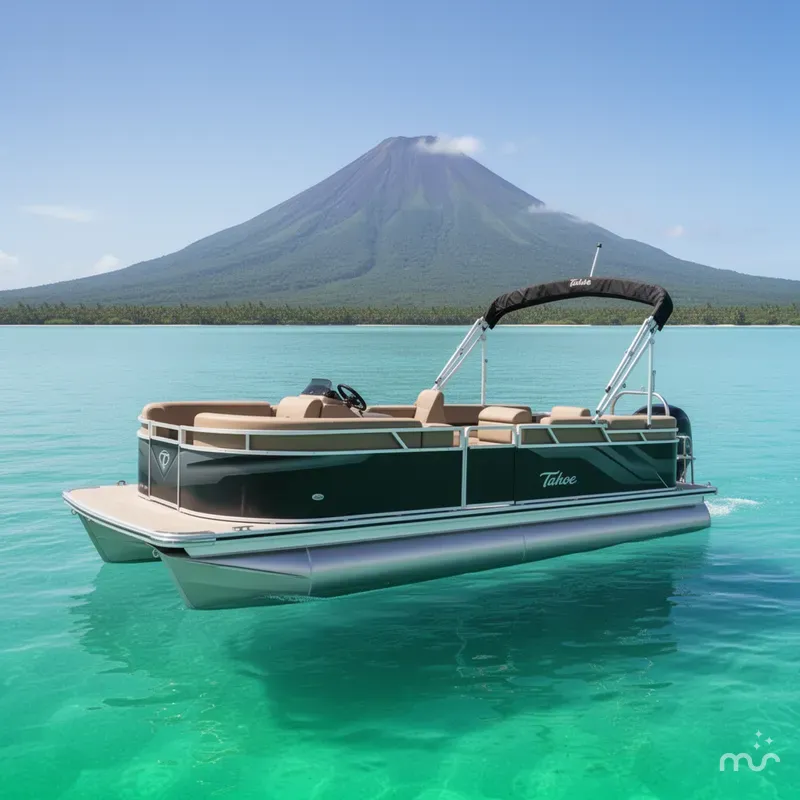 Slide: The Image of Tahoe Sport Quad Lounger 21 FT 2025 - 2
