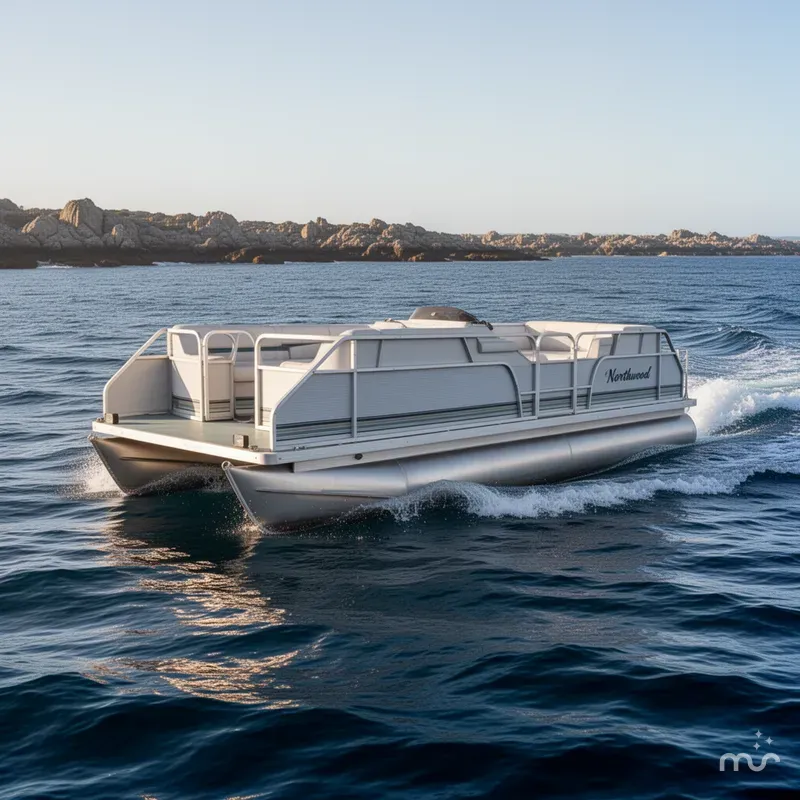 The Image of Northwood 24' PONTOON 1992 - 0