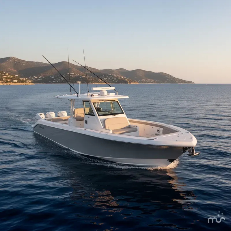 Slide: The Image of Everglades 395 Center Console 2024 - 2