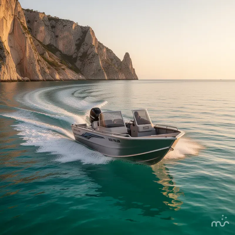 Slide: The Image of Crestliner 1650 Pro Tiller 2026 - 2