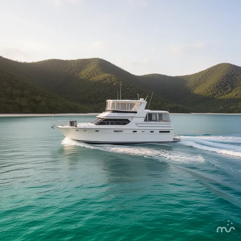 The Image of Carver Yachts Californian 48 1991 - 0