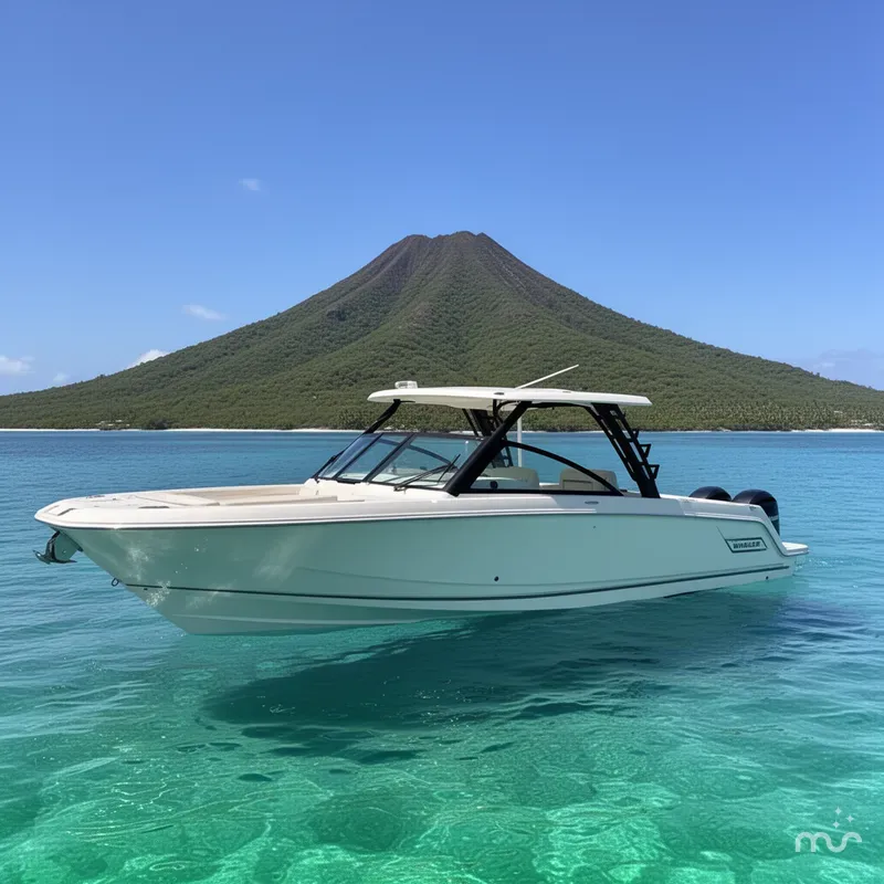 Slide: The Image of Boston Whaler 320 Vantage 2024 - 2