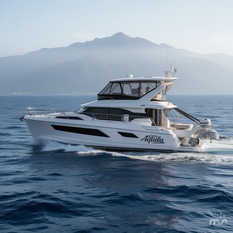 Slide: The Image of Aquila 44 Yacht 2016 - 2