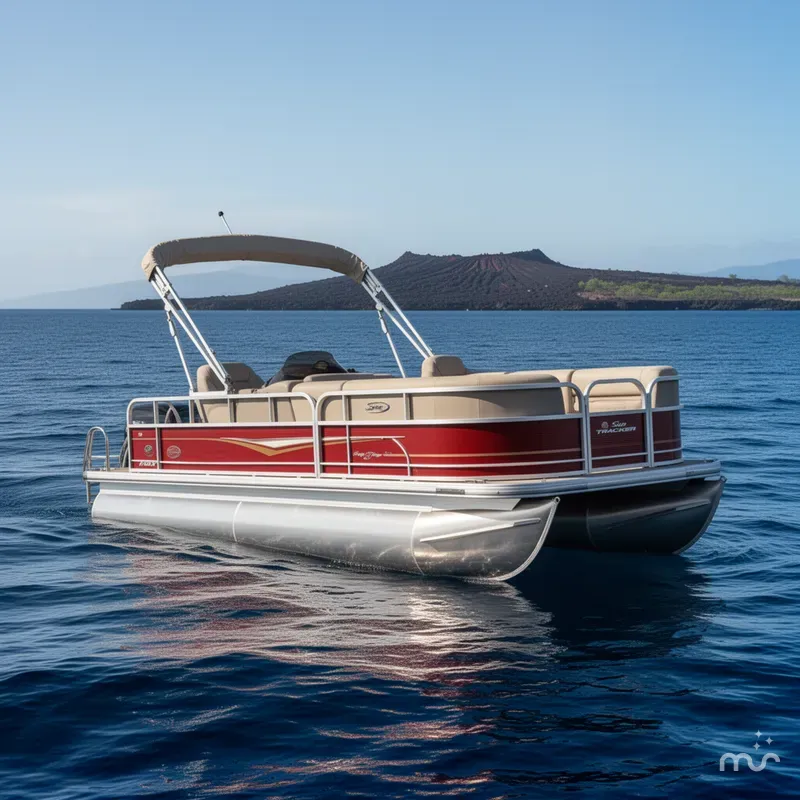 The Image of Sun Tracker Party Barge 18 DLX 2023 - 0