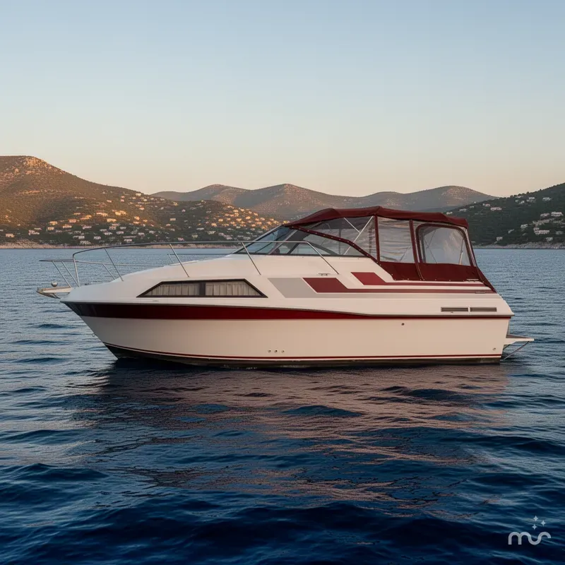 Slide: The Image of Carver Yachts 2757 Montego 1987 - 2
