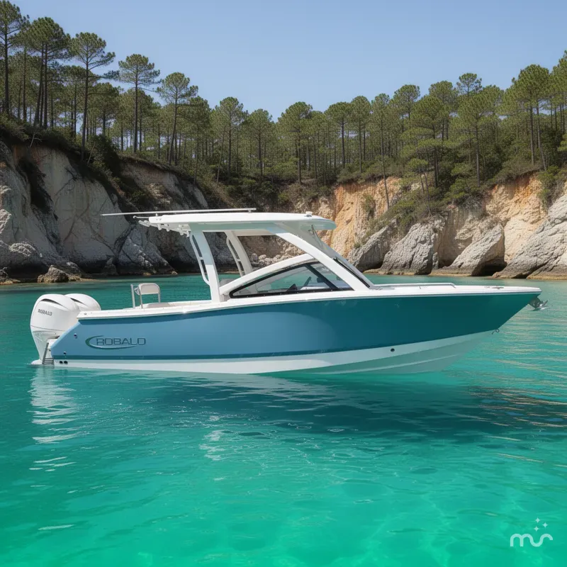 Slide: The Image of Robalo R257 Dual Console 2026 - 2