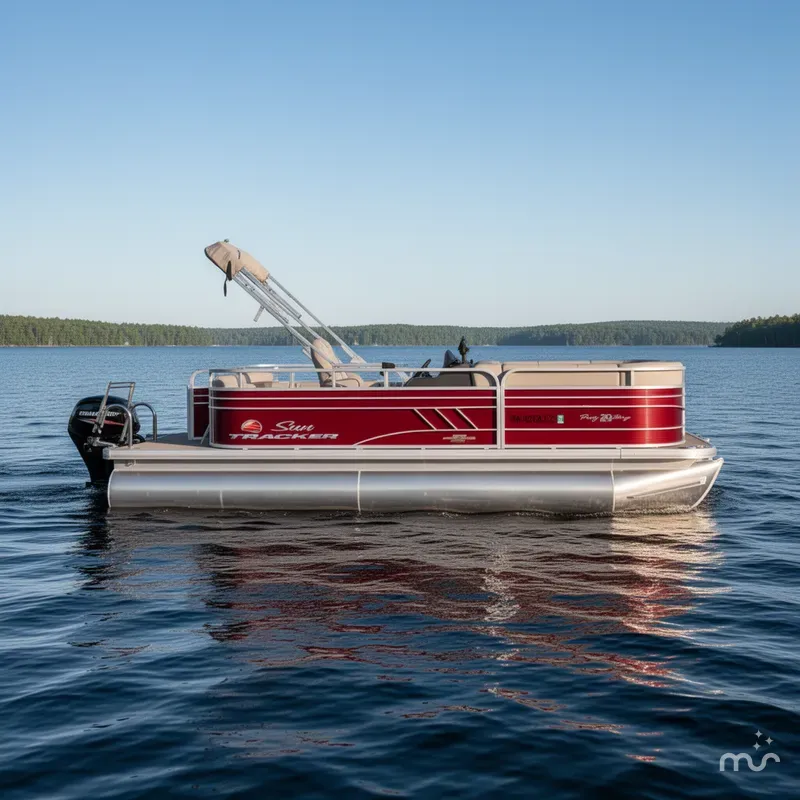 The Image of Tracker Party Barge 20 DLX 2023 - 0