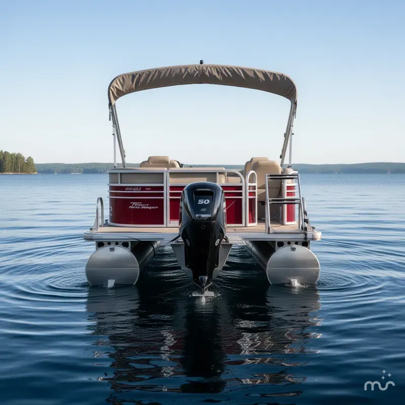 Slide: The Image of Tracker Party Barge 20 DLX 2023 - 3