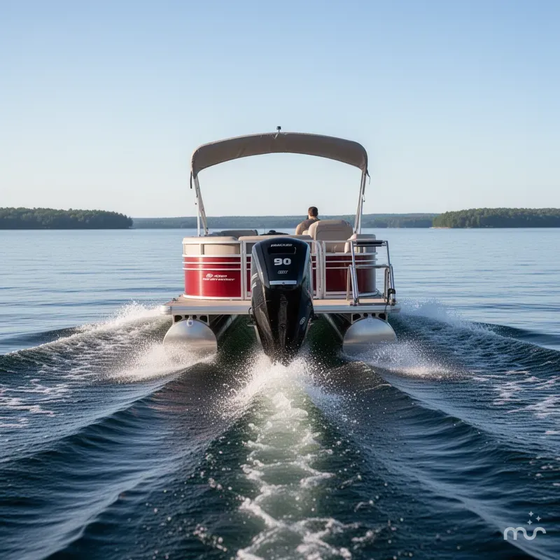 Slide: The Image of Tracker Party Barge 20 DLX 2023 - 4