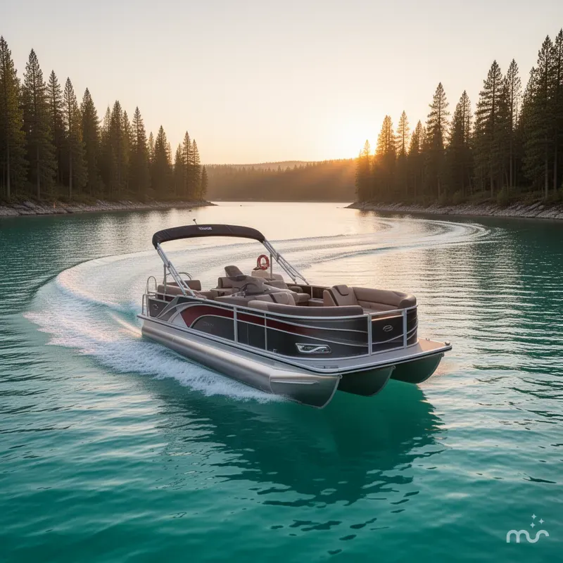 Slide: The Image of Tahoe LTZ 300HP QLS 2385 Tritoon 2026 - 2