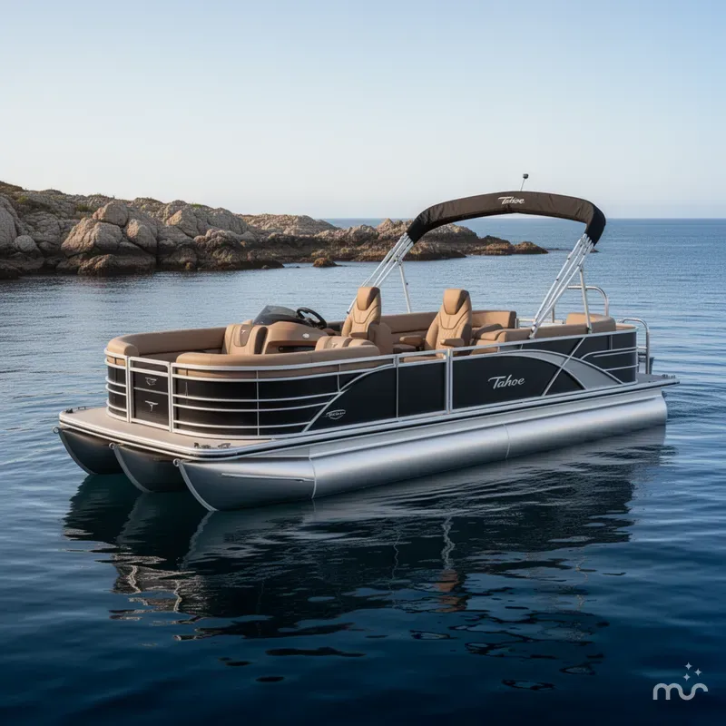 The Image of Tahoe LTZ 300HP Quad Lounge 2385 Tritoon 2026 - 0