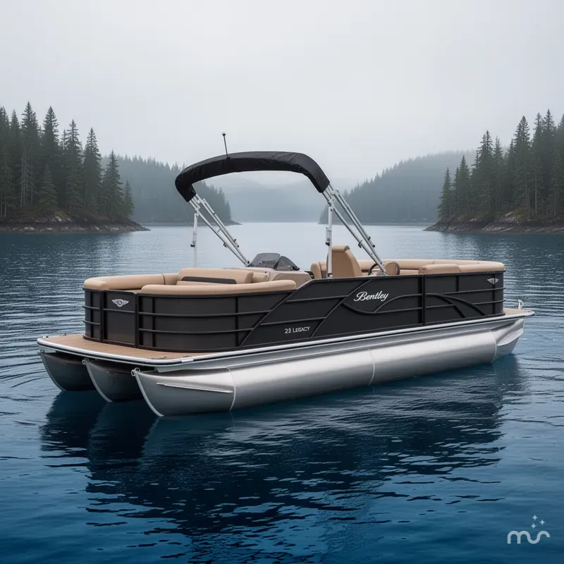 The Image of Bentley Pontoons Legacy 300HP Swingback 243 Tritoon 2026 - 0