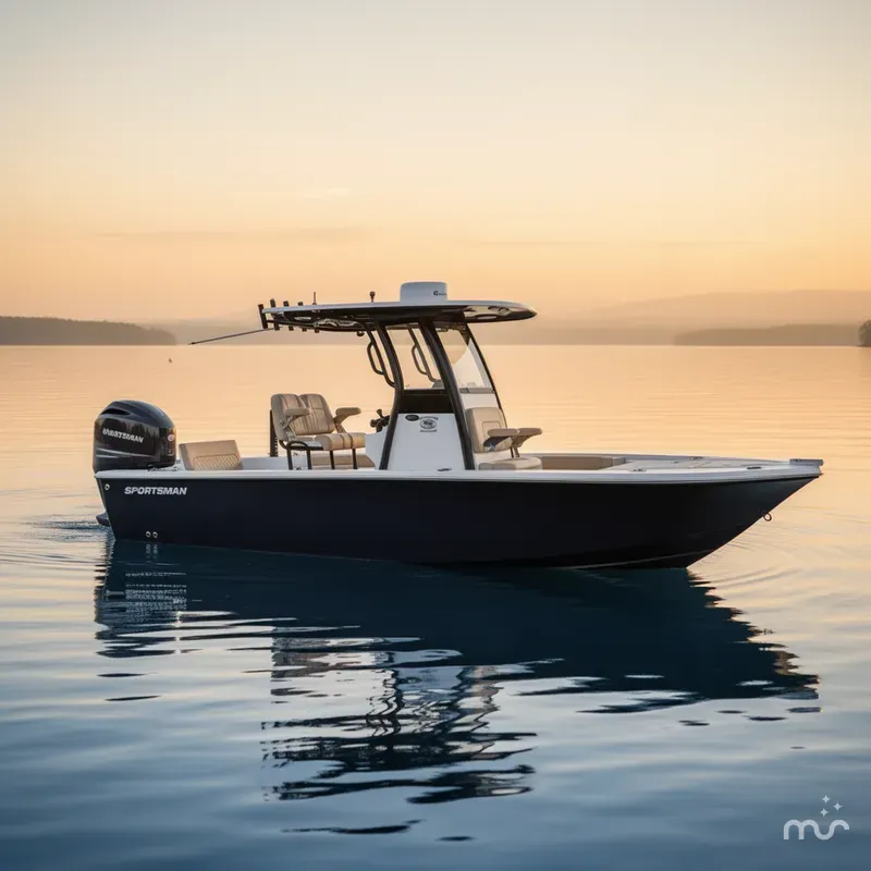 Slide: The Image of Sportsman Masters 247OE Bay Boat 2026 - 0