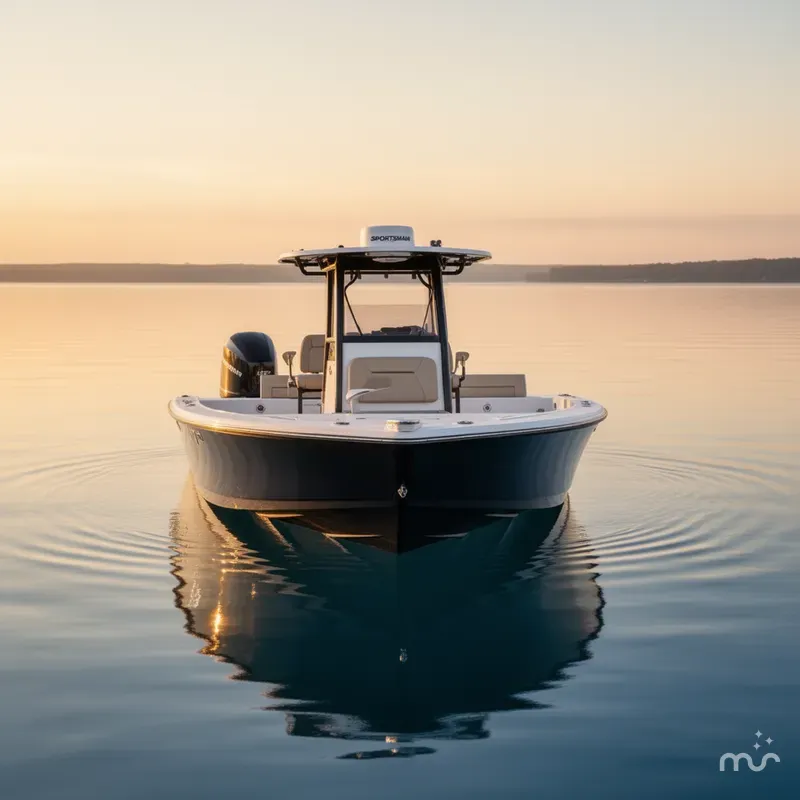 Slide: The Image of Sportsman Masters 247OE Bay Boat 2026 - 1