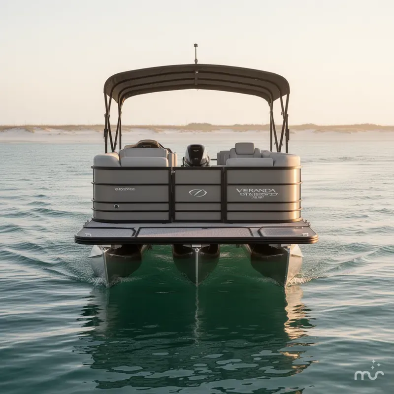 Slide: The Image of Veranda Vista View Series X22RC TRITOON-150HP 2026 - 2