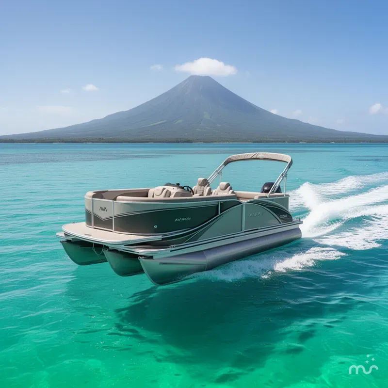 The Image of Avalon LSZ 25 QUAD LOUNGER-TRITOON 200HP 2026 - 0