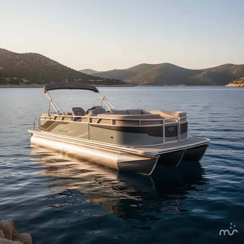 Slide: The Image of Avalon VLS 21 QUAD LOUNGER 90HP 2026 - 1