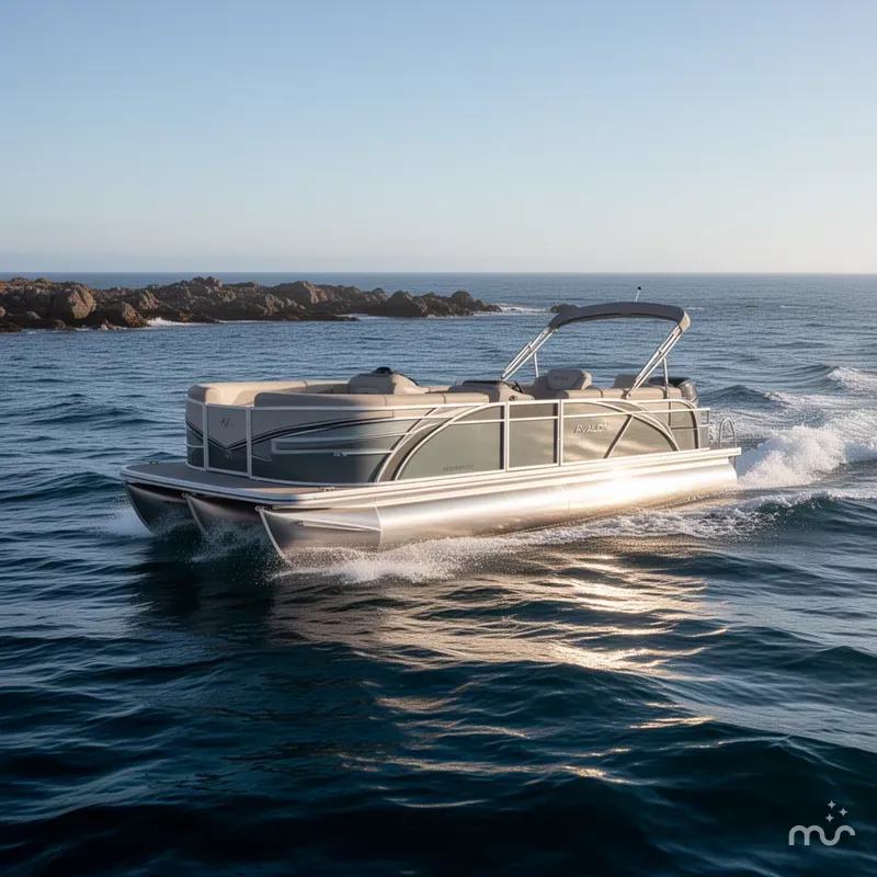 The Image of Avalon LSZ 25 VERSA REAR BENCH TRITOON 200HP 2026 - 0