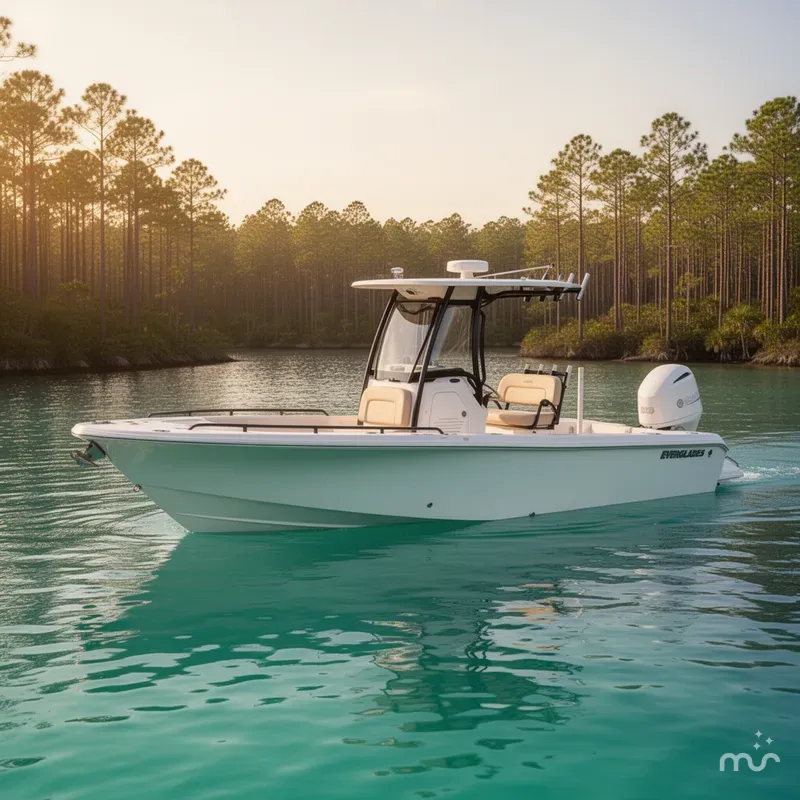 Slide: The Image of Everglades 243 Center Console 2019 - 2