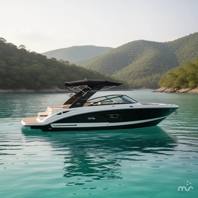 Slide: The Image of Sea Ray SDX 270 Surf 2026 - 2