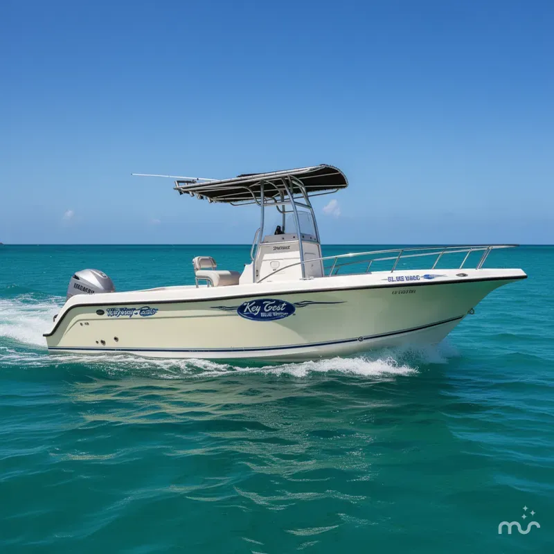 Slide: The Image of Key West 2300C Blue Water 2005 - 0