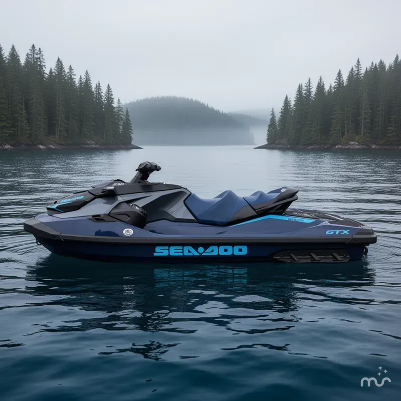 Slide: The Image of Sea-Doo GTX 230 Tech, Audio, iDF, iBR 2026 - 2