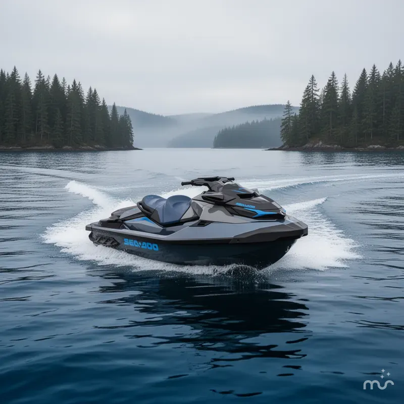 Slide: The Image of Sea-Doo GTX 230 Tech, Audio, iDF, iBR 2026 - 4